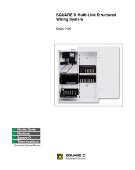 SQUARE D Multi-Link Structured Wiring System