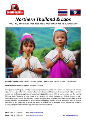 Northern Thailand & Laos