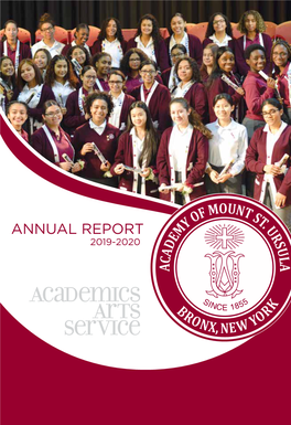ANNUAL REPORT 2019-2020 Table of Contents