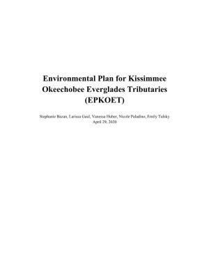Environmental Plan for Kissimmee Okeechobee Everglades Tributaries (EPKOET)