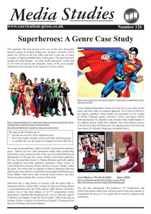 Superheroes: a Genre Case Study
