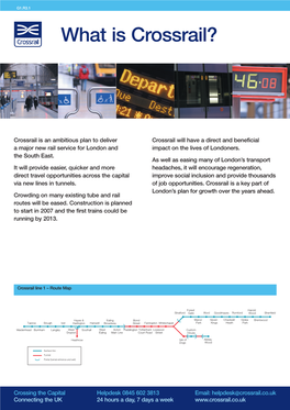 What Is Crossrail?