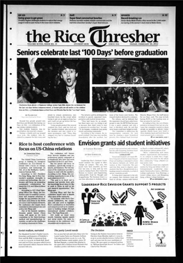 Tl Seniors Celebrate Last *100 Days' Before Graduation