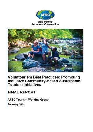 Voluntourism Best Practices: Promoting Inclusive Community-Based Sustainable Tourism Initiatives