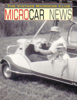 The Vintage Microcar Club MICROCAR NEWS Issue #2 2013