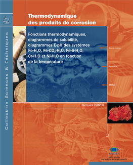 Thermodynamique Des Produits De Corrosion