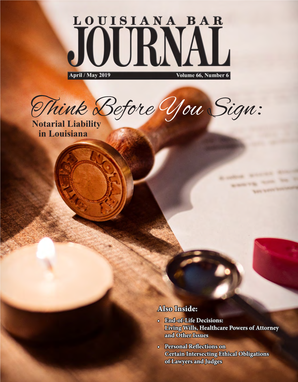 Think Before You Sign: Notarial Liability in Louisiana