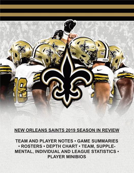 2019 Saints Season in Review.Pub