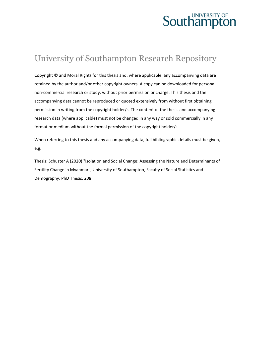 University of Southampton Research Repository