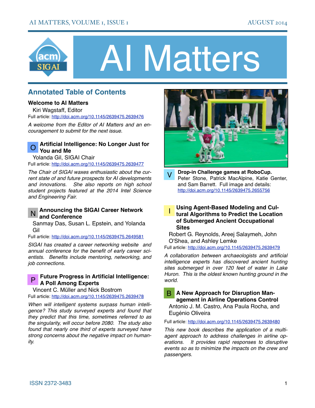 Annotated Table of Contents V B I P