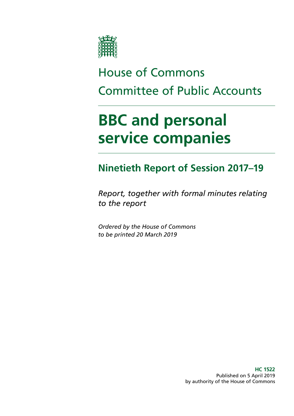 BBC and Personal Service Companies