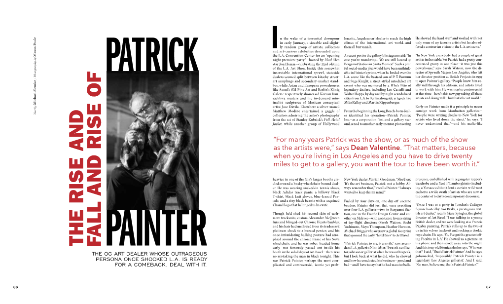 The Rise & Fall of Patrick Painter