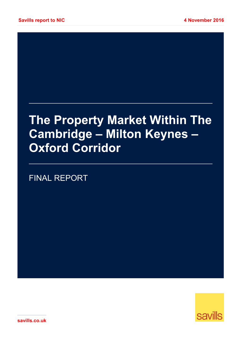 Milton Keynes – Oxford Corridor