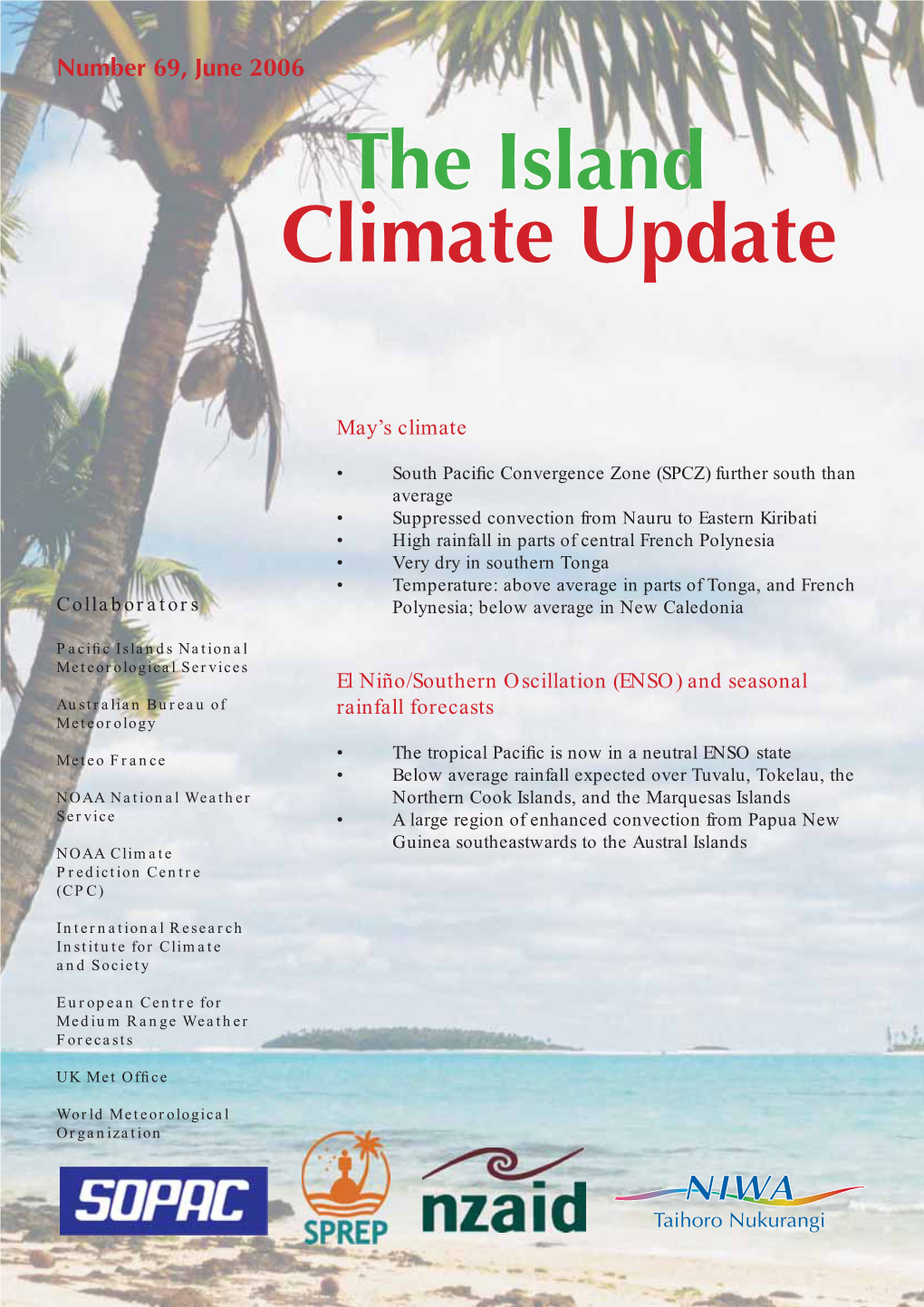 The Island Climate Update