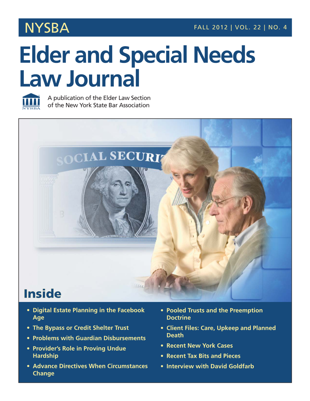 Nysba Fall 2012 | Vol