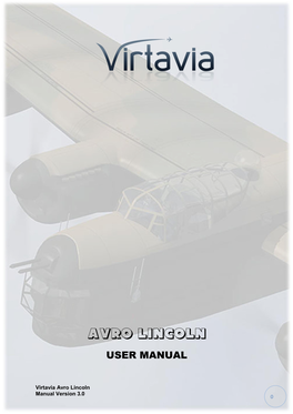 Avro Lincoln User Manual