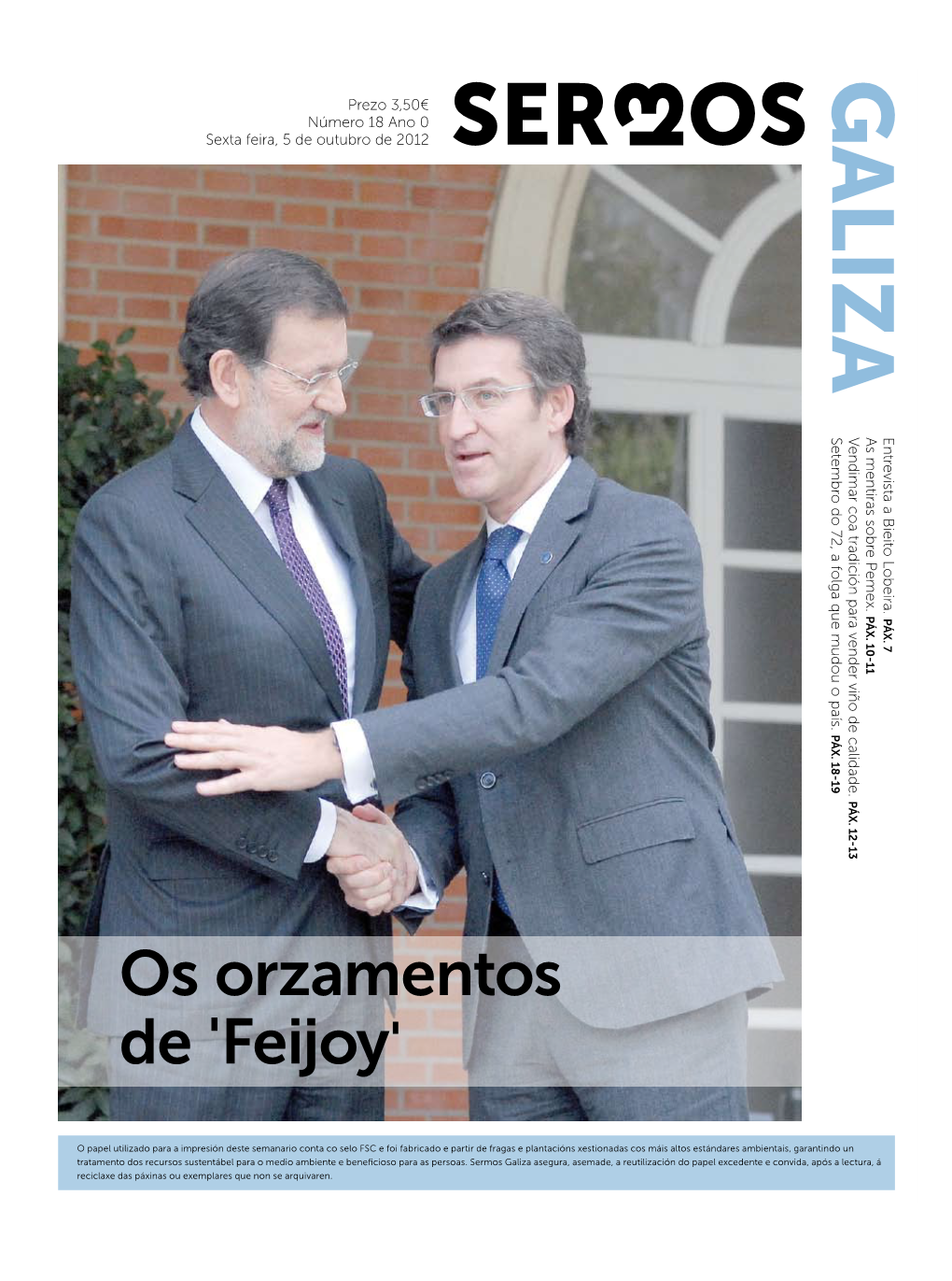 Os Orzamentos De 'Feijoy'