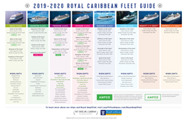 201 9 -20 2 0 Royal Caribbean Fleet Guide