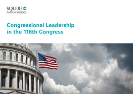Congressional Leadership in the 116Th Congress Background