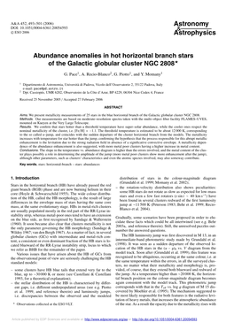 Abundance Anomalies in Hot Horizontal Branch Stars of the Galactic Globular Cluster NGC 2808