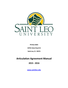 Saint Leo University Information