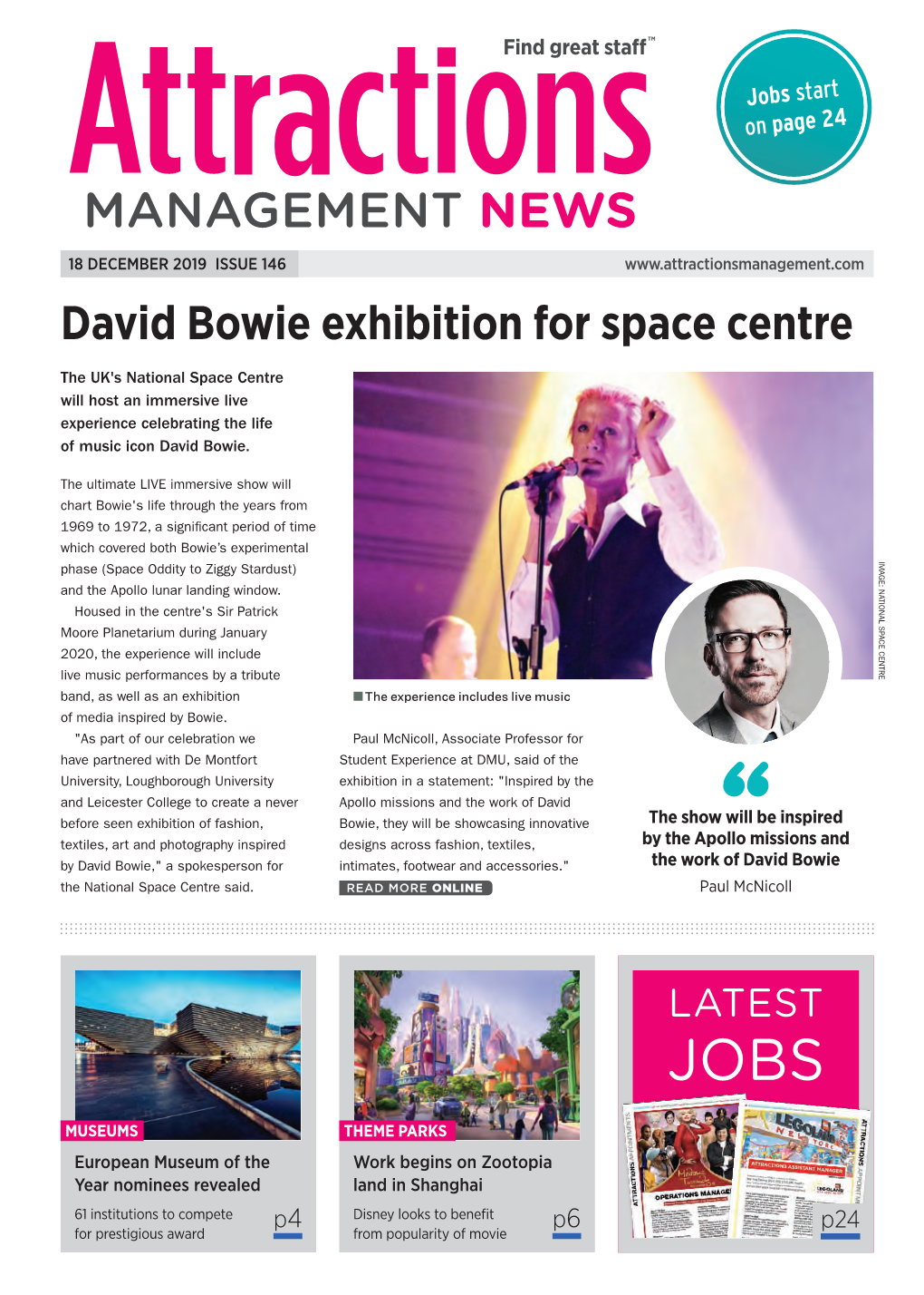 Attractions Management News 18Th December 2019 Issue