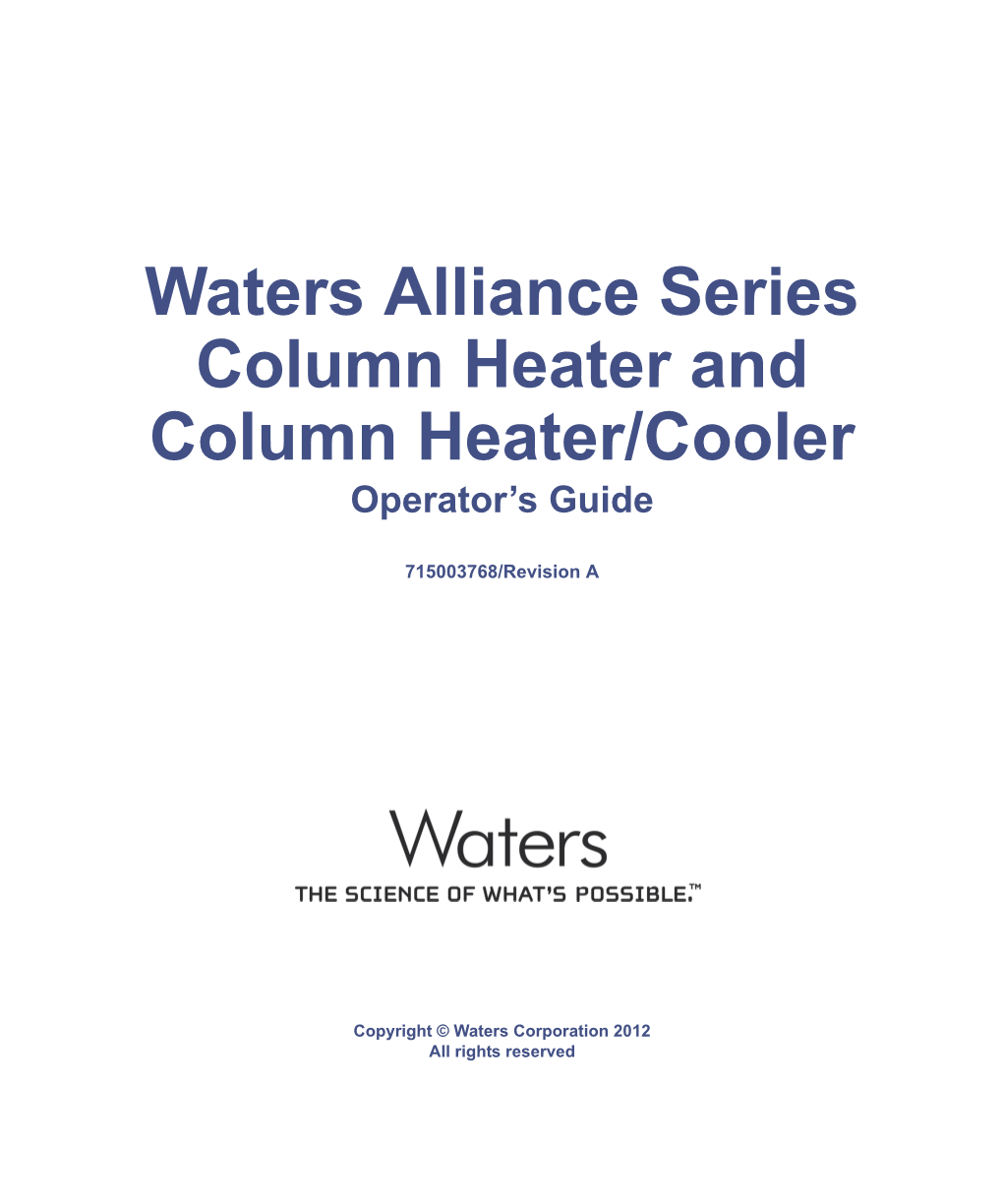 Configure the Separations Module for a Column Heater/Cooler