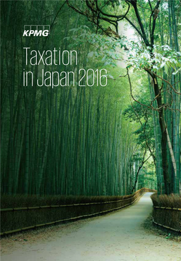 Taxation in Japan 2016