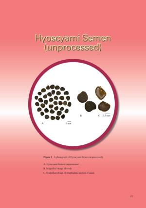 Hyoscyami Semen (Unprocessed)(Unprocessed)