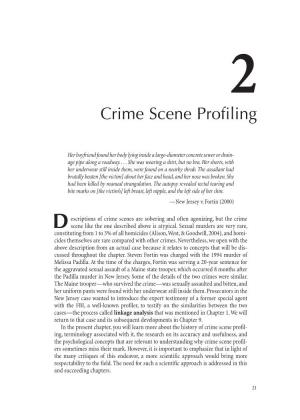 Crime Scene Profiling