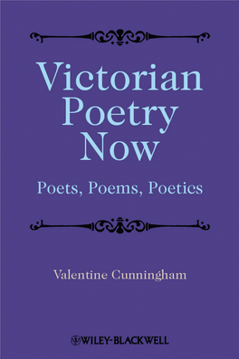 Poets, Poems, Poetics