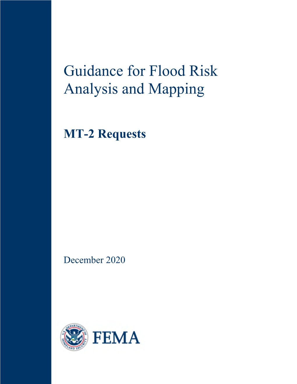 Guidance for Flood Risk Analysis and Mapping