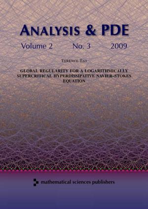 Global Regularity for a Logarithmically Supercritical Hyperdissipative Navier–Stokes Equation