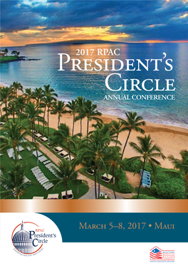 2017 RPAC Circle ANNUAL CONFERENCE