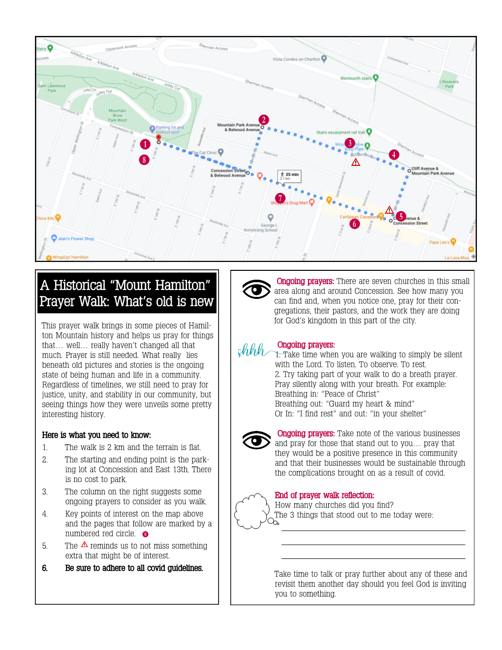 A Historical “Mount Hamilton” Prayer Walk: What's Old Is