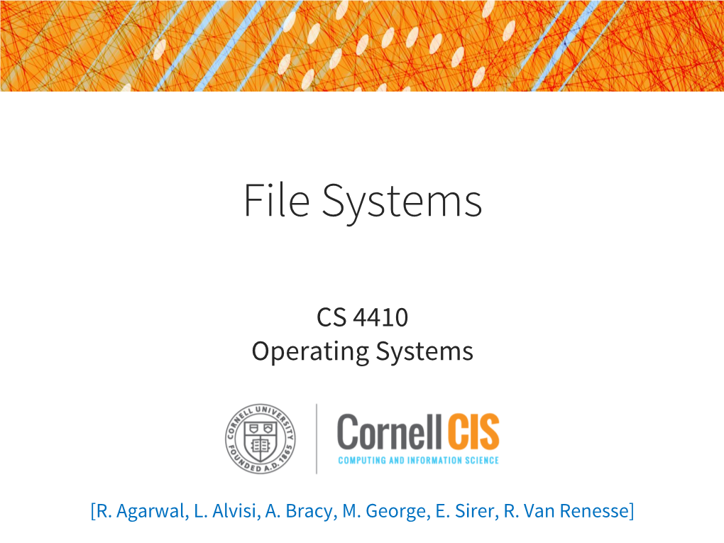 File Systems