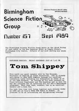 Birmingham Science Fiction Group Newsletter