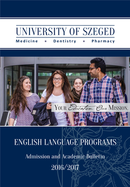 University of Szeged – Faculties of Medicine, Dentistry and Pharmacy