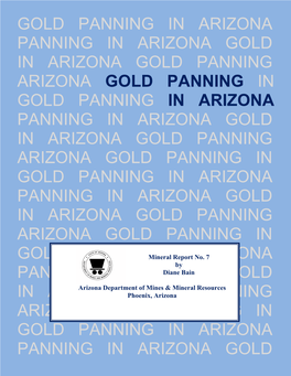 Gold Panning in Arizona