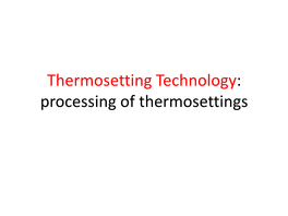 In Thermoset Injection Molding, Cold Material Is Injected Into an Extremely Hot Mold to Create a Part