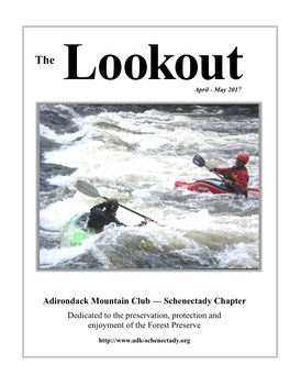 Adirondack Mountain Club — Schenectady Chapter Dedicated to the Preservation, Protection and Enjoyment of the Forest Preserve