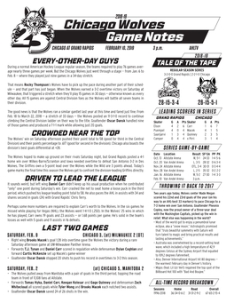 Chicago Wolves Game Notes CHICAGO at GRAND RAPIDS FEBRUARY 10, 2019 3 P.M