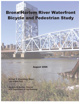 Bronx Harlem River Waterfront Bicycle and Pedestrian Study