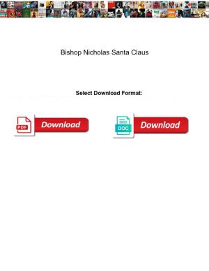 Bishop Nicholas Santa Claus