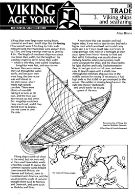 3. Viking Ships and Seafaring