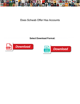 Does Schwab Offer Hsa Accounts