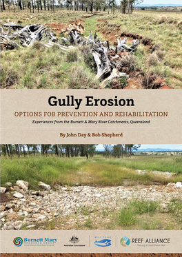 Gully Erosion OPTIONS for PREVENTION and REHABILITATION Experiences from the Burnett & Mary River Catchments, Queensland