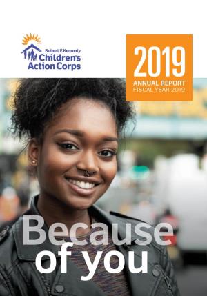 Annual Report Fiscal Year 2019