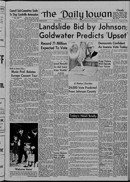 Daily Iowan (Iowa City, Iowa), 1964-11-03