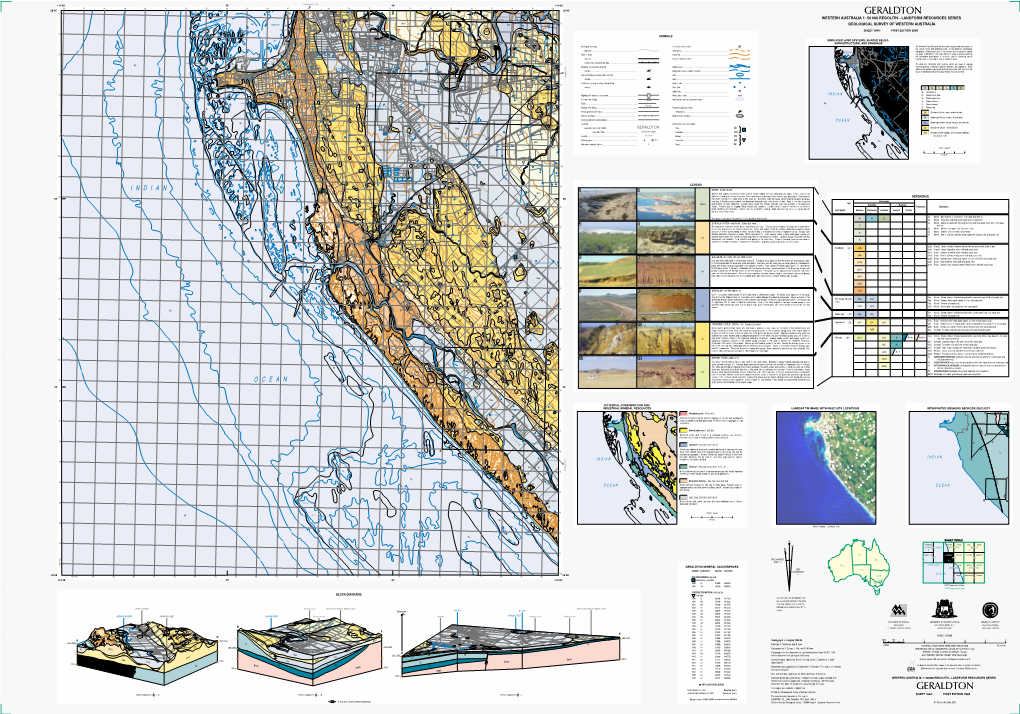 Western Australia 1: 50 000 Regolith–Landform Resources Series